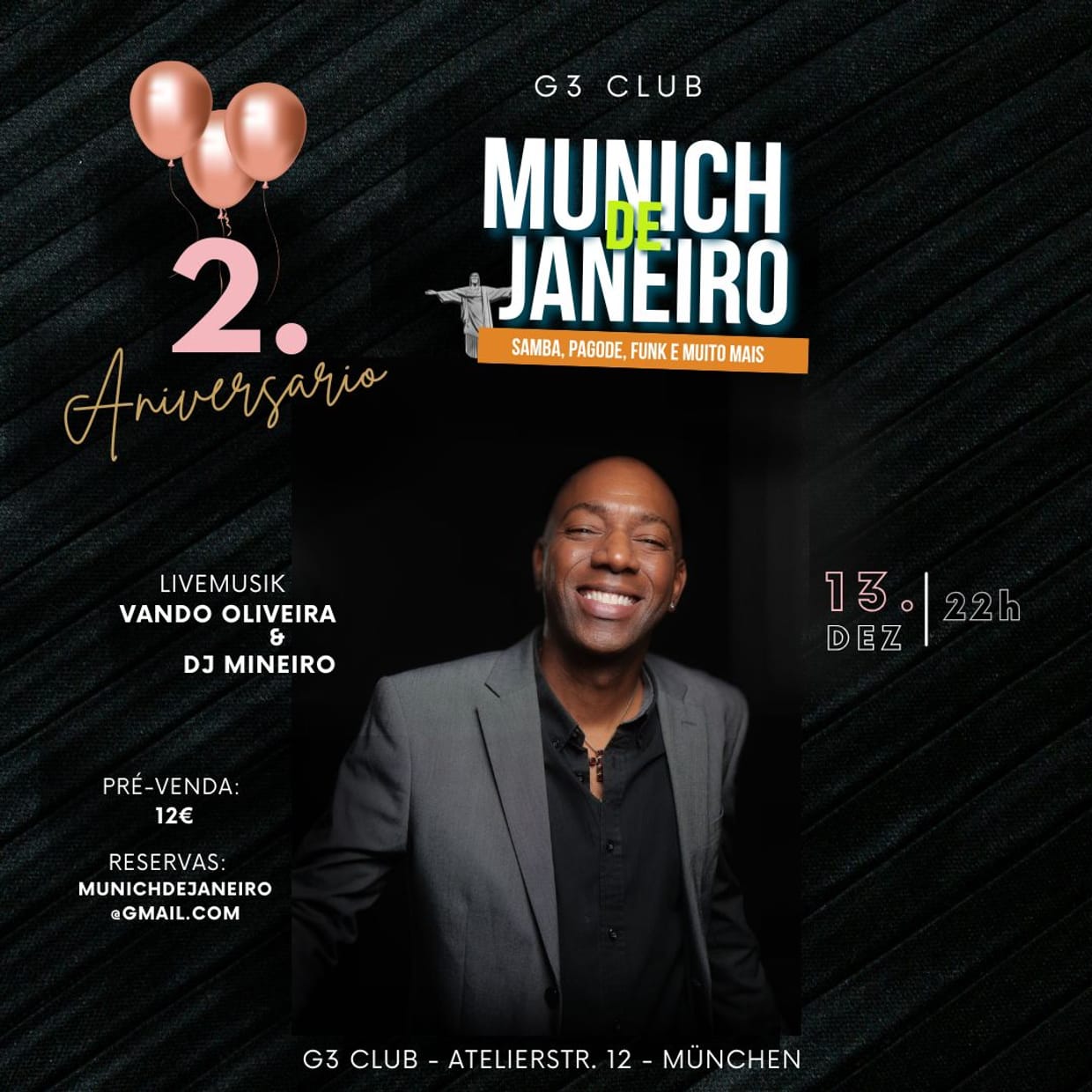 MUNICH DE JANEIRO – 2. Aniversario