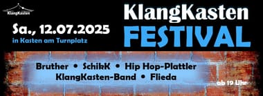 KlangKasten Festival Sa. 12.07.25