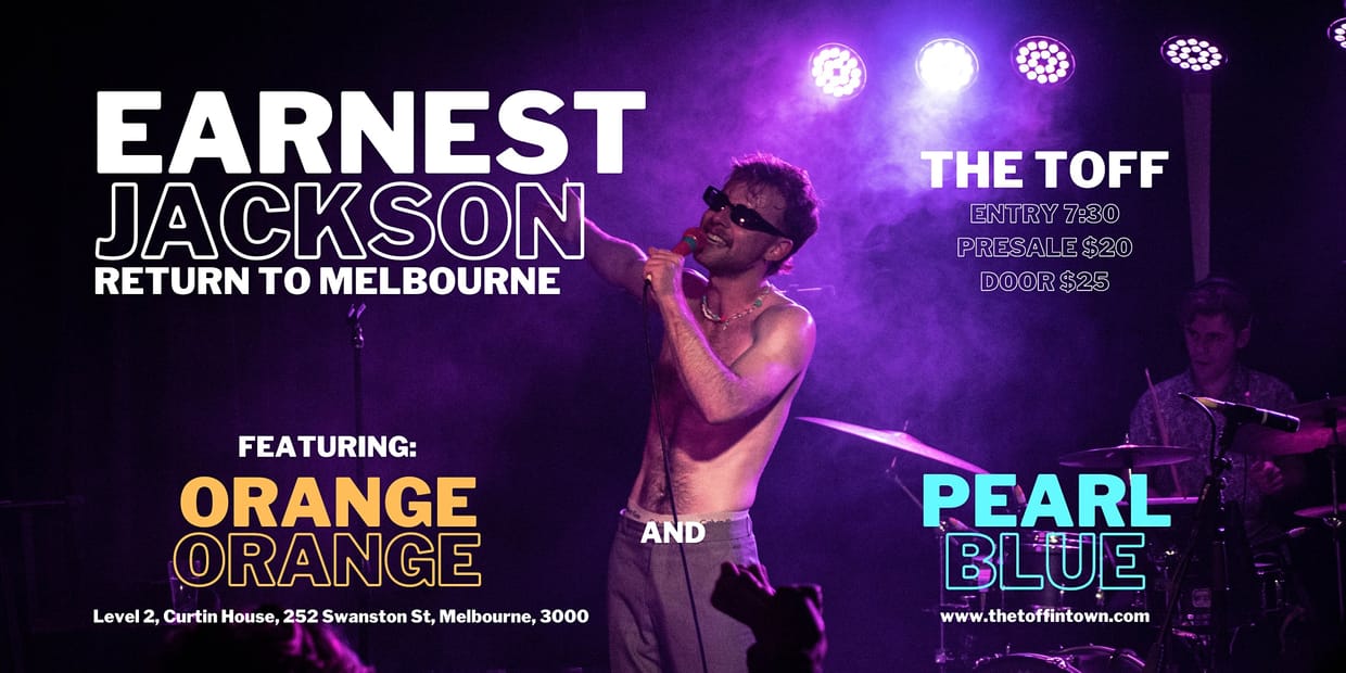 EARNEST JACKSON - RETURN TO MELBOURNE