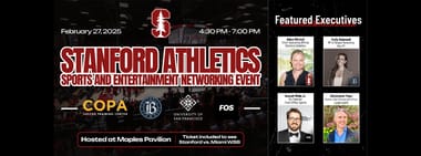 2025 Stanford Athletics Sports and Entertainment Networking Event