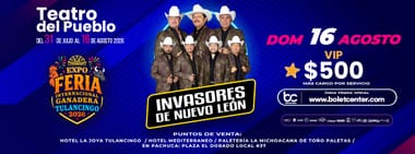 INVASORES DE NUEVO LEÓN 16/08/2026