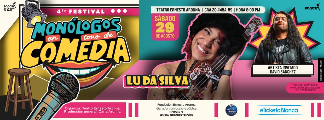 LUDA SILVA Y DAVID SÁNCHEZ - MONOLOGOS EN TONO DE COMEDIA 