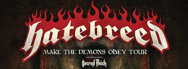 Hatebreed • Make The Demons Obey Tour • 21.11.2025 Geiselwind