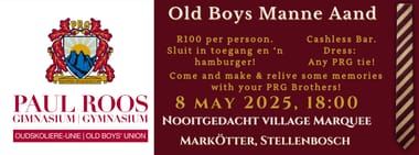 PRG Old Boys Manne Aand