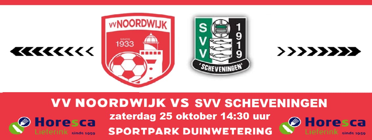 vv Noordwijk - svv Scheveningen