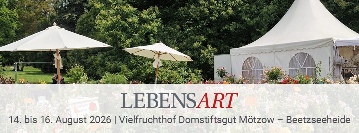 LebensArt auf dem Vielfruchthof Domstiftsgut Mötzow in Beetzseeheide