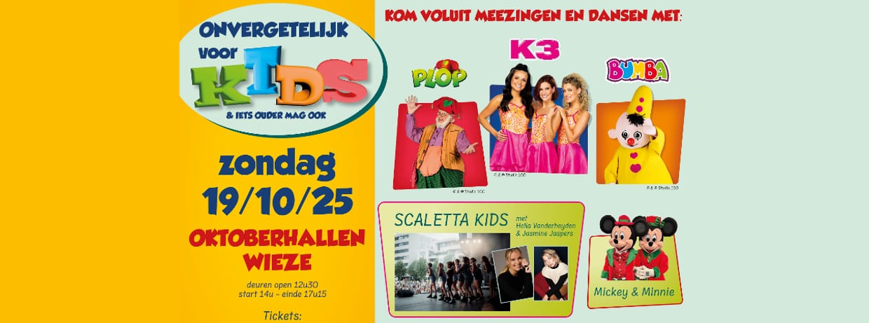 ONVERGETELIJK FOR KIDS