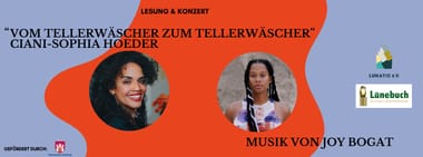 **AUSVERKAUFT** - Lesung & Konzert Ciani-Sophia Hoeder x Joy Bogat