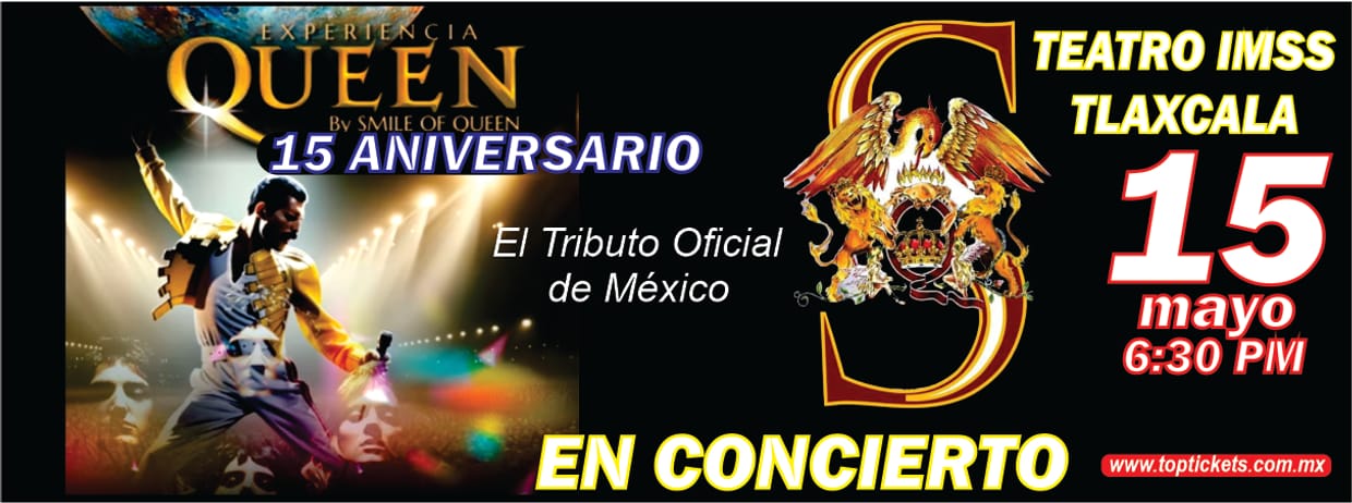 QUEEN EL TRIBUTO 15/05/2026