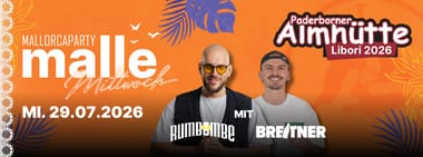 Malle-Mittwoch, die Mallorca-Party mit Rumbombe & Breitner