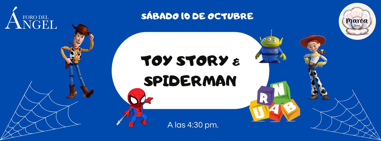 Toy Story y Spiderman