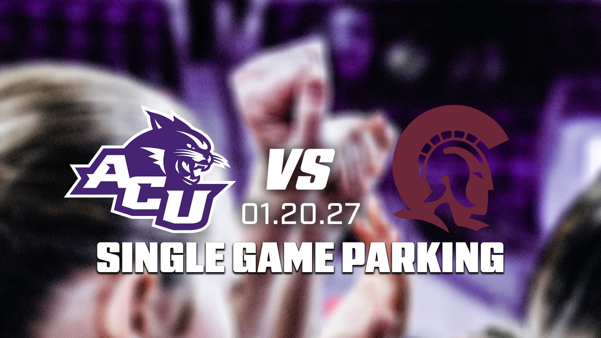 ACU WBB vs Little Rock Single Game Parking