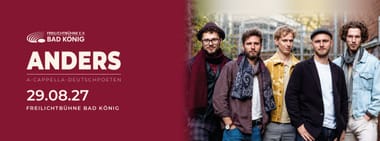 ANDERS – A-cappella-Deutschpoeten