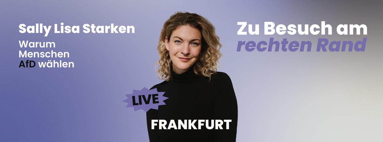 Sally Lisa Starken live in Frankfurt