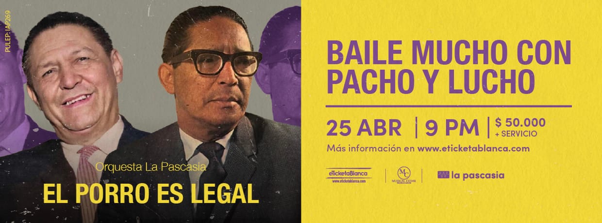 ORQUESTA LA PASCASIA PRESENTA EL  PORRO ES LEGAL - BAILE MUCHO CON  PACHO  Y LUCHO