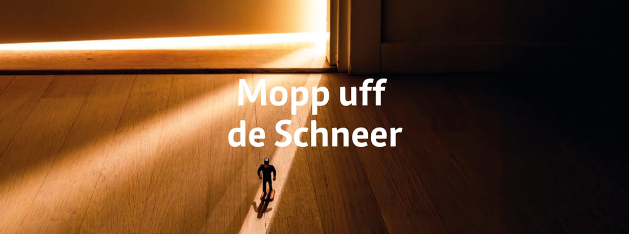 MLF/KF-Programm Uff de Schnerr: NON-LIEUX; VOM BÖSEN BLICK; SINKFLUG; KEINE STADT, KEIN DORF