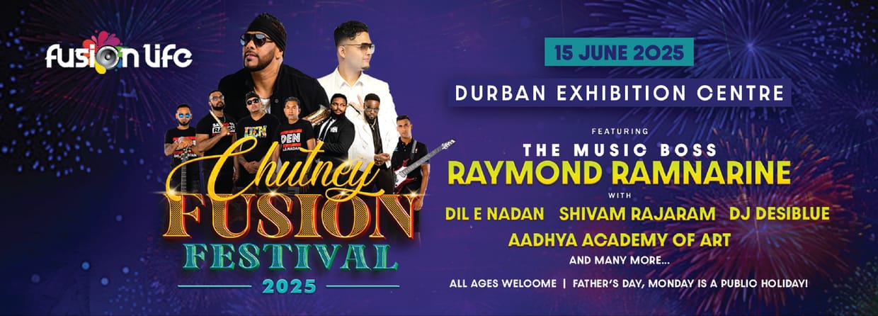 Chutney Fusion Festival 2025 Durban
