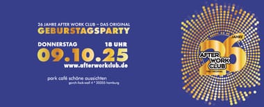 26 Jahre After Work Club – Das Original