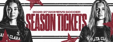 2026 Santa Clara Women's Soccer Season Tickets