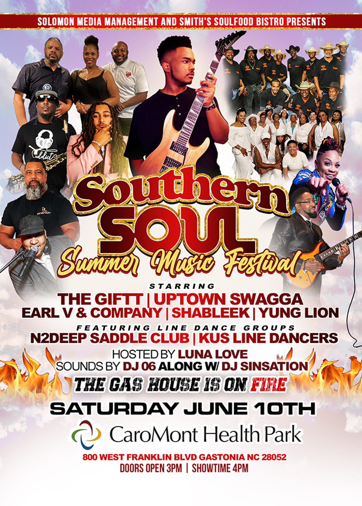 Southern Soul Music Festival Presented by Legacy Events Center & Smith's Soul Food Bistro