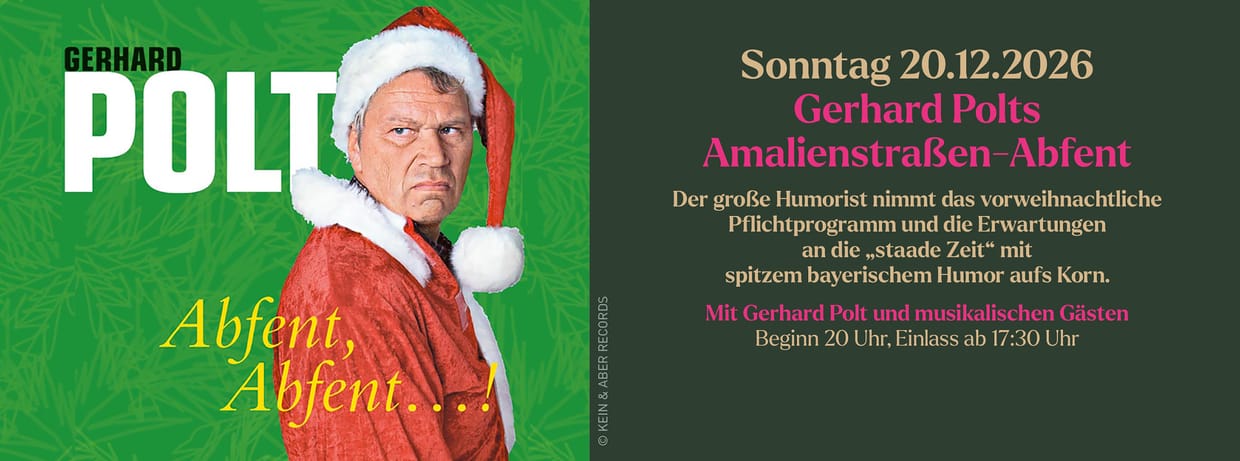 Gerhard Polts Amalienstraßen-Abfent 