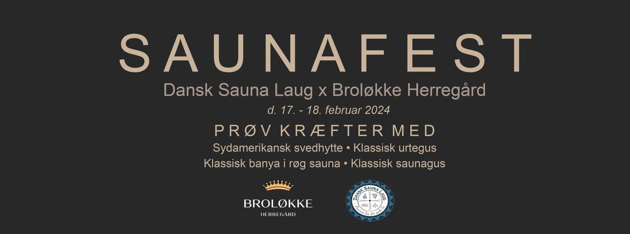 SAUNAFEST på Boløkke Herregård d. 18/2-2024  - DAGSBILLET