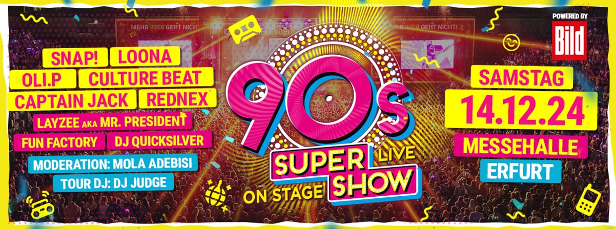 90s Super Show Erfurt