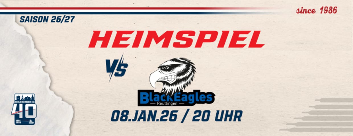 HEC Eisbären vs. Black Eagles Reutlingen