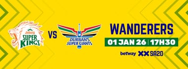 Joburg Super Kings vs Durban's Super Giants