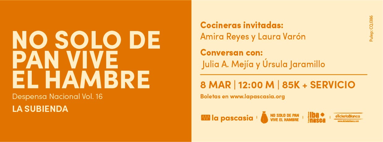 NO SOLO DE PAN VIVE EL HAMBRE (VOL.16) LA SUBIENDA