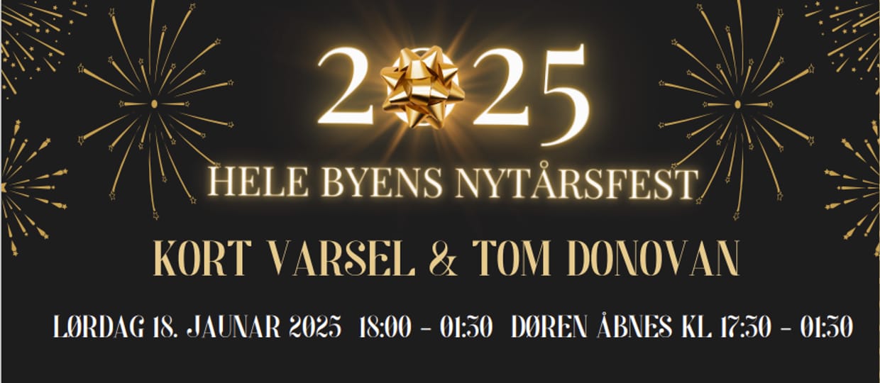 Hele Byens Nytårsfest i Munkebo - 2025