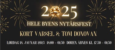 Hele Byens Nytårsfest i Munkebo - 2025