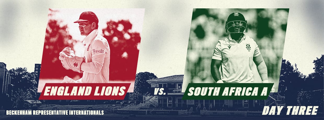 England Lions vs. South Africa A: Day 3/4