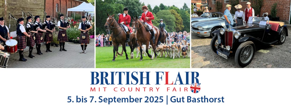 British Flair mit Country Fair - Gut Basthorst