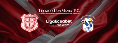 TÉCNICO UNIVERSITARIO vs MANTA SC