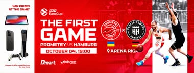 BKT EuroCup : BC PROMETEY vs BC HAMBURG TOWERS
