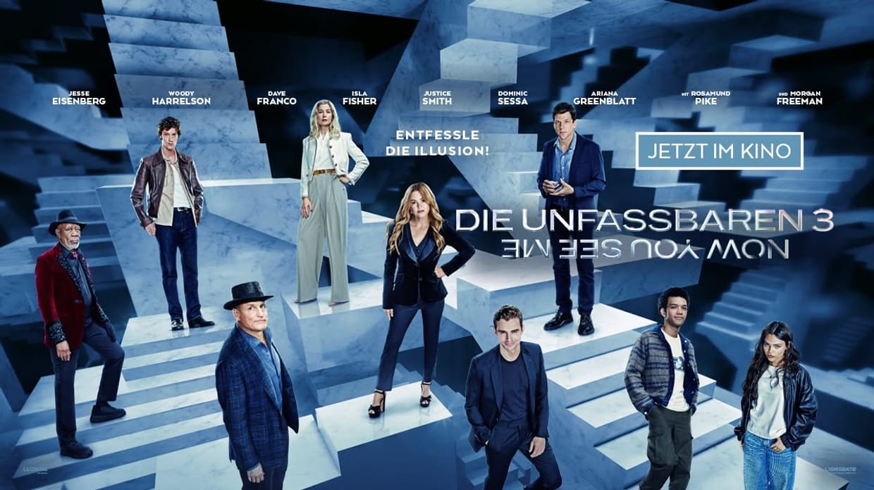 Kino: Die Unfassbaren 3 – Now you see me