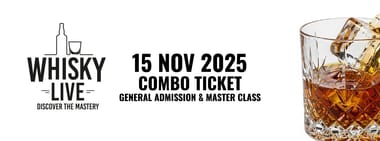 Whisky Live Festival Combo Ticket Day 3 (Hosted by Killowen Whisky)
