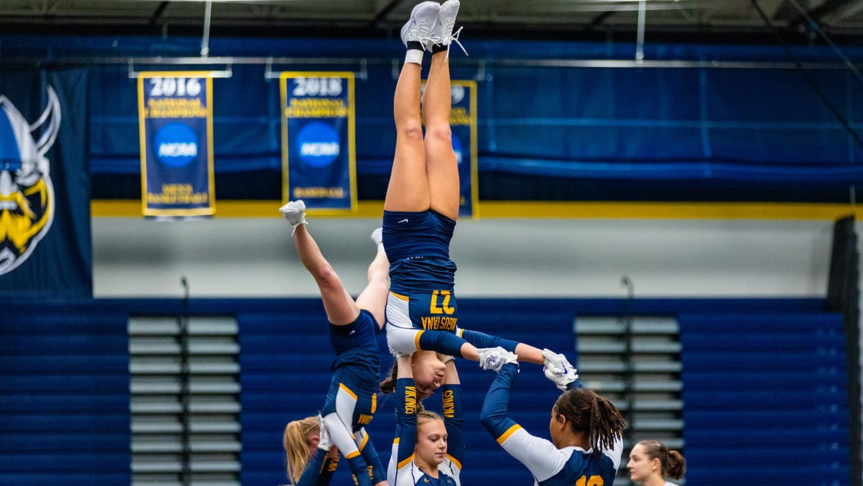 Augustana Acrobatics & Tumbling vs Gannon Univ.