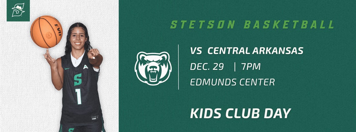 Stetson Women's Basketball vs Central Arkansas