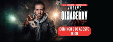 OLHABERRY DOMINGO 9 DE AGOSTO 18:00