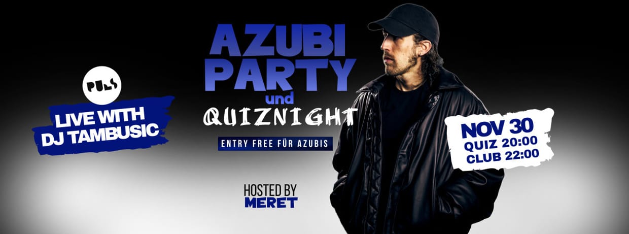 AZUBI PARTY | 30.11. | PULS Münster