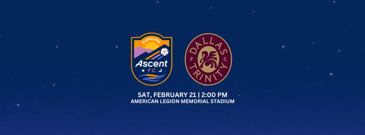 Carolina Ascent FC vs. Dallas Trinity FC