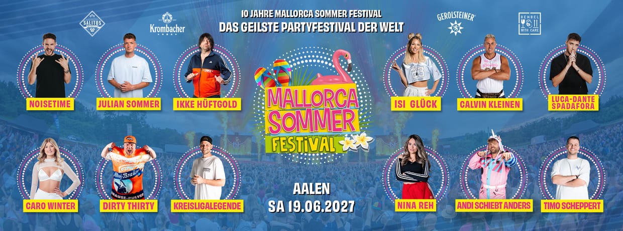 Mallorca Sommer Festival Aalen 2027