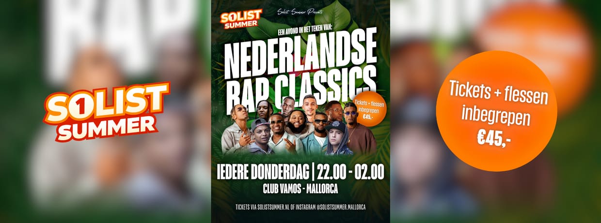 Solist Summer: New Wave Rap (donderdag)
