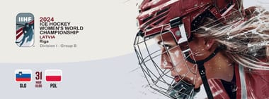 IIHF Pasaules čempionāts hokejā sievietēm: Slovēnija - Polija