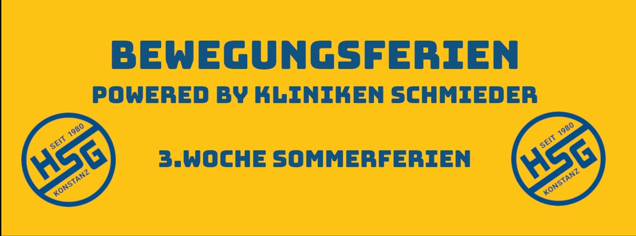 Bewegungsferien - Sommerferien 3.Woche