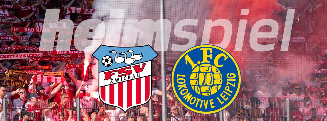 FSV Zwickau vs. 1.FC Lokomotive Leipzig