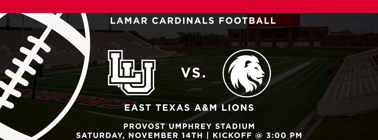 Football 2026 vs East Texas A&M