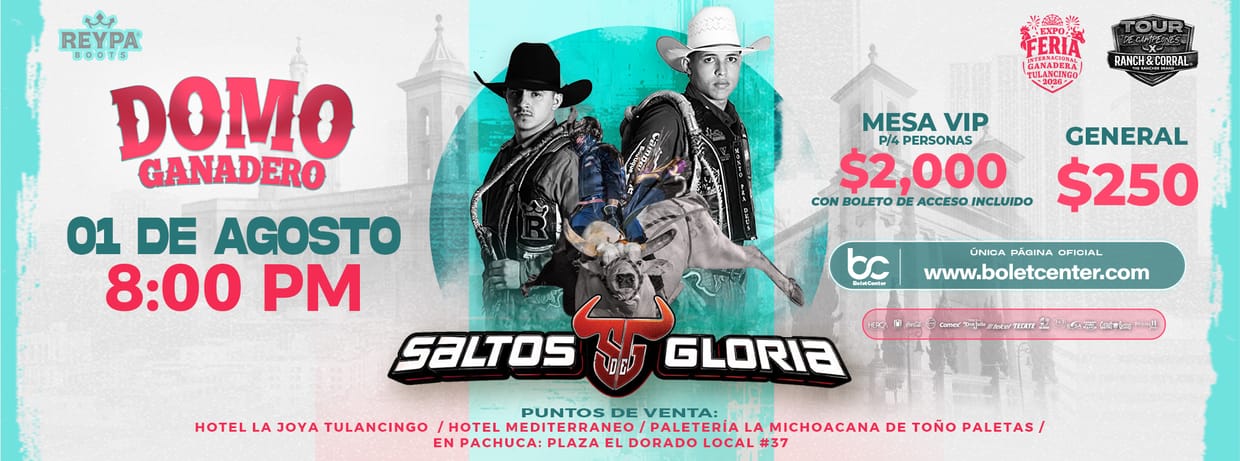 RODEO SALTO DE GLORIA 01/08/2026